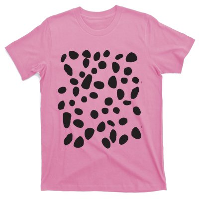 Spotted White With Black Polka Dots Dalmatian T-Shirt