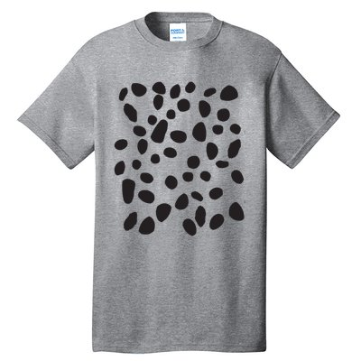 Spotted White With Black Polka Dots Dalmatian Tall T-Shirt