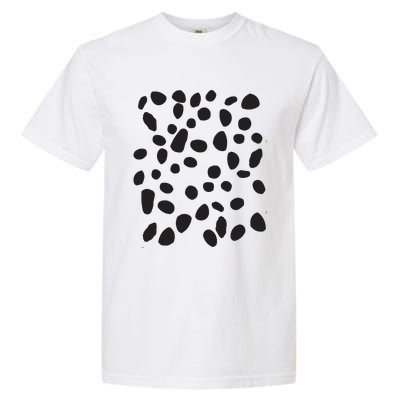 Spotted White With Black Polka Dots Dalmatian Garment-Dyed Heavyweight T-Shirt