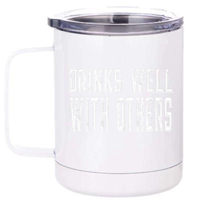 S Well With Others Cute Gift 12 oz Stainless Steel Tumbler Cup