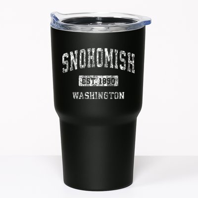 Snohomish Washington Wa Vintage Established Tumbler