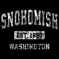 Snohomish Washington Wa Vintage Established Visor