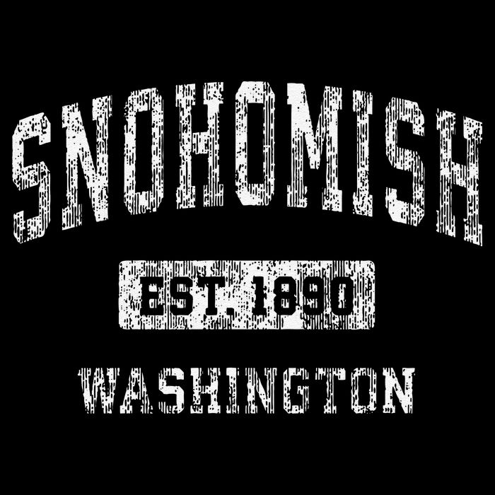 Snohomish Washington Wa Vintage Established Visor