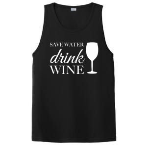 Save Water Wine Gift PosiCharge Competitor Tank