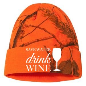 Save Water Wine Gift Kati Licensed 12" Camo Beanie