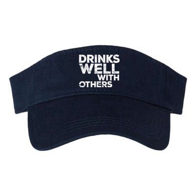 S Well With Others Great Gift Funny Ing Funny Gift Cute Gift Valucap Bio-Washed Visor