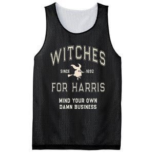 Spooky Witchy Witches For Kamala Harris Voting Club Myodb Mesh Reversible Basketball Jersey Tank