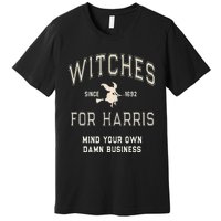 Spooky Witchy Witches For Kamala Harris Voting Club Myodb Premium T-Shirt