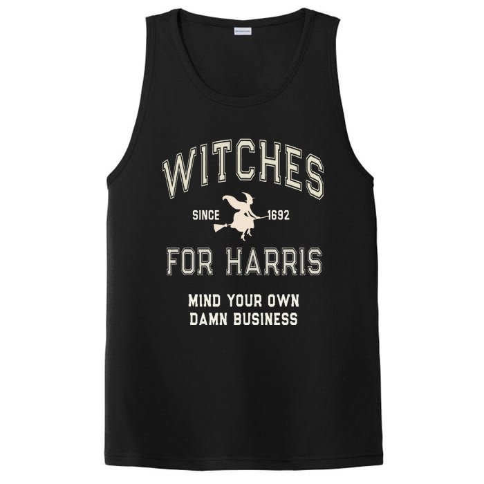 Spooky Witchy Witches For Kamala Harris Voting Club Myodb PosiCharge Competitor Tank