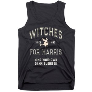 Spooky Witchy Witches For Kamala Harris Voting Club Myodb Tank Top