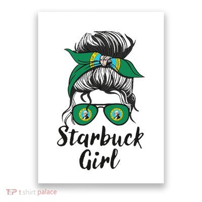 Starbuck Washington Women Girl Poster