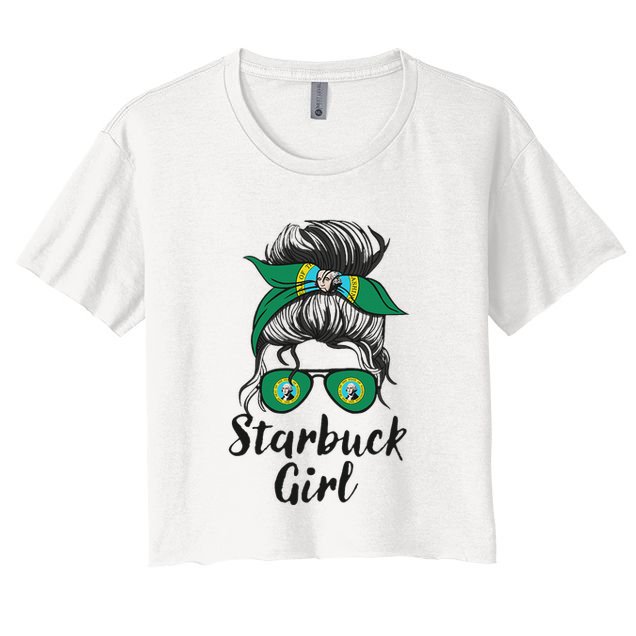 Starbuck Washington Women Girl Crop Top