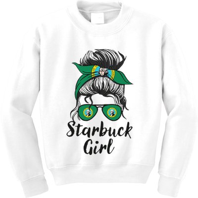 Starbuck Washington Women Girl Kids Sweatshirt
