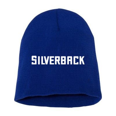 Silverback Will Wear The Title With Pride! Gift Short Acrylic Beanie