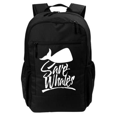 Save Whales Whaler Whale Rescue Whaling Awareness Meaningful Gift Backpack