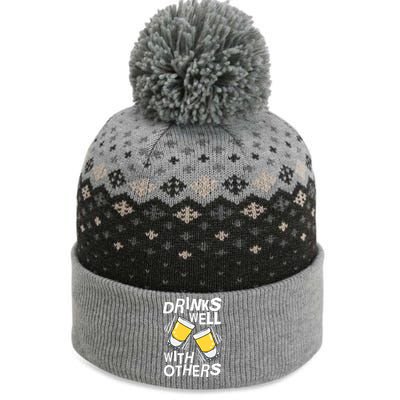 S Well With Others Tequila Alcohol Gift The Baniff Cuffed Pom Beanie