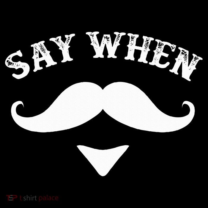 Say When Western Doc Holiday With Moustache Drawstring Bag
