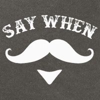 Say When Western Doc Holiday With Moustache Cotton Canvas Backpack