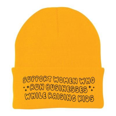 Support Women Who Run Businesses While Raising Knit Cap Winter Beanie