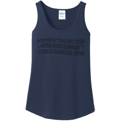 Support Women Who Run Businesses While Raising Ladies Essential Tank