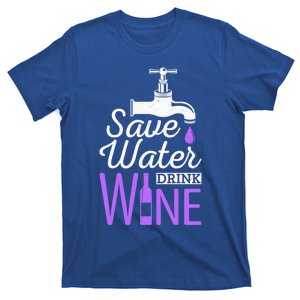 Save Water Wine Fun Party Ing Wine Bottle Gift T-Shirt