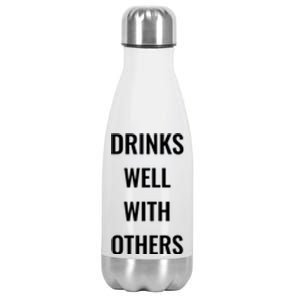 S Well With Others Fun New Years St Patty's Ing Meaningful Gift Stainless Steel Insulated Water Bottle