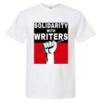 Solidarity With Writers Guild Of America On Strike Garment-Dyed Heavyweight T-Shirt