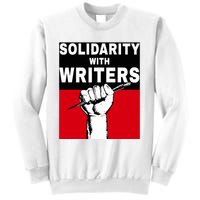 Solidarity With Writers Guild Of America On Strike Sweatshirt