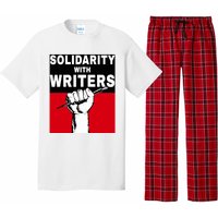 Solidarity With Writers Guild Of America On Strike Pajama Set