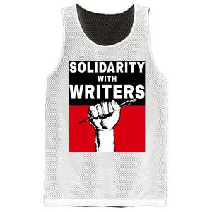 Solidarity With Writers Guild Of America On Strike Mesh Reversible Basketball Jersey Tank