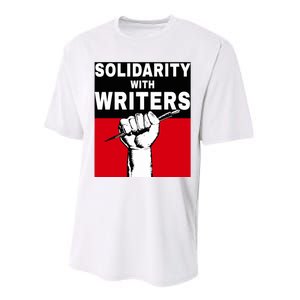 Solidarity With Writers Guild Of America On Strike Performance Sprint T-Shirt