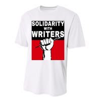 Solidarity With Writers Guild Of America On Strike Performance Sprint T-Shirt