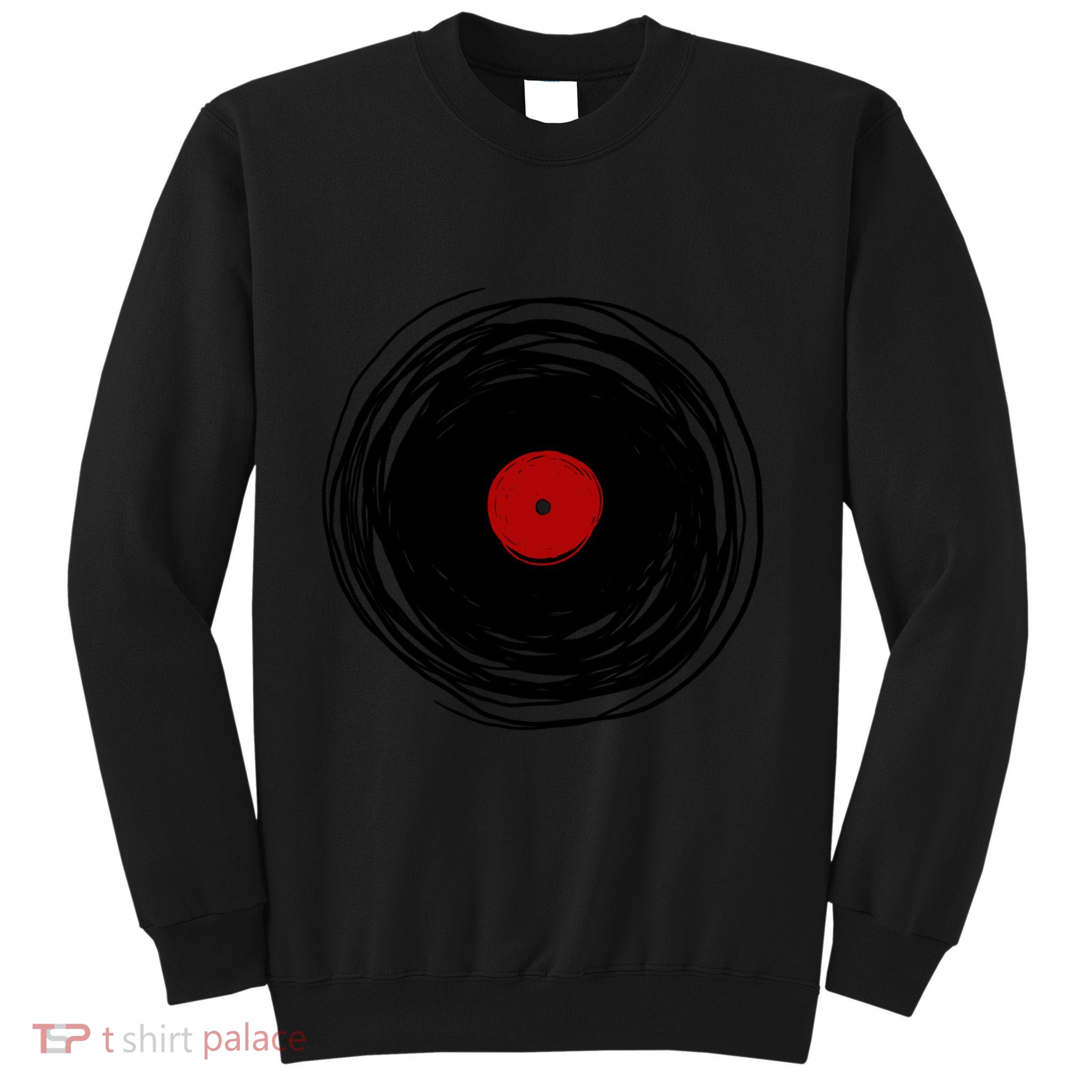 Spinning Within With A Vinyl Record... Sweatshirt
