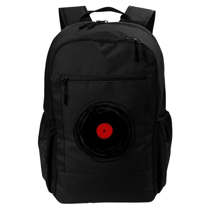 Spinning Within With A Vinyl Record... Backpack