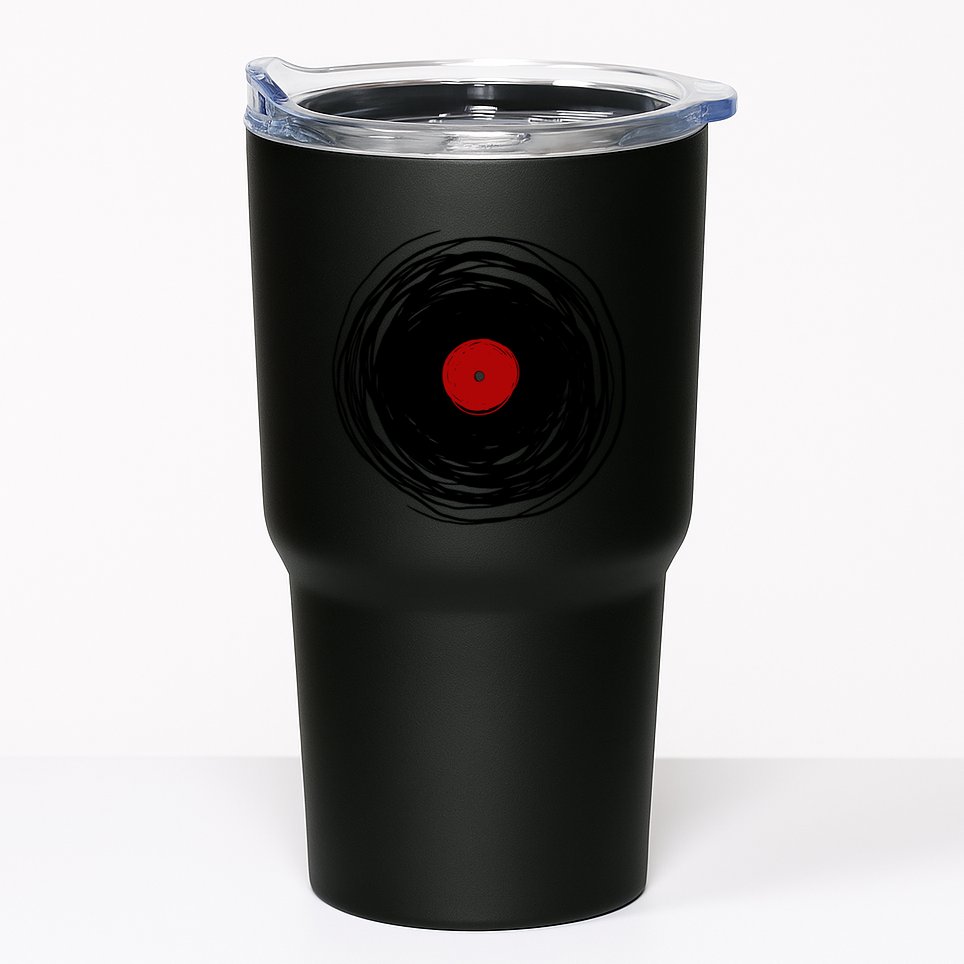 Spinning Within With A Vinyl Record... Tumbler