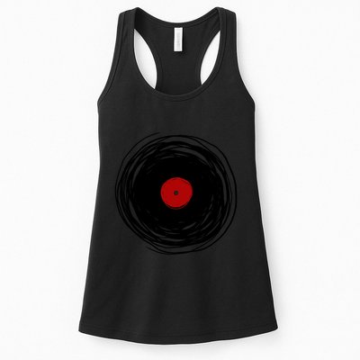 Spinning Within With A Vinyl Record... Womens Tank Top