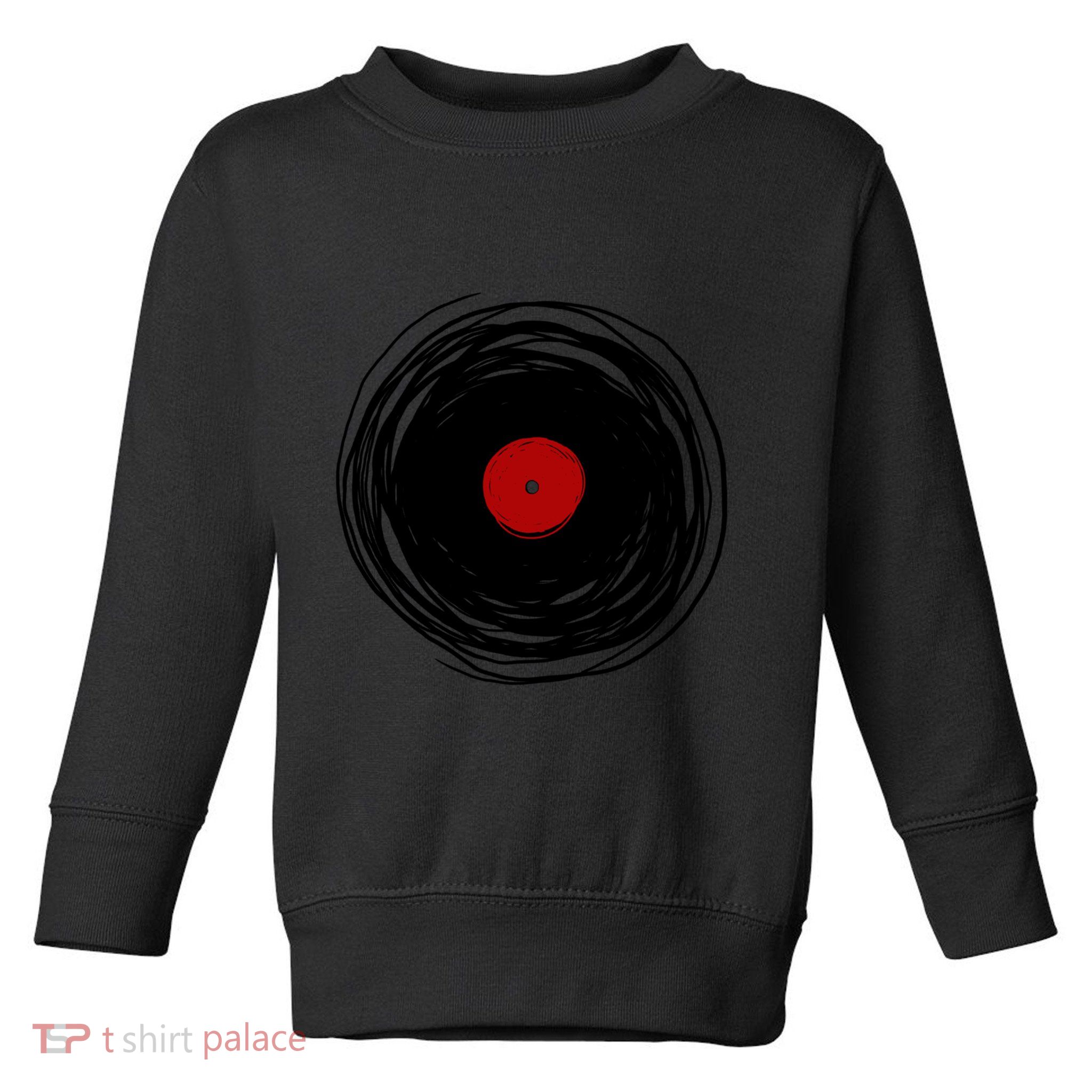 Spinning Within With A Vinyl Record... Toddler Sweatshirt