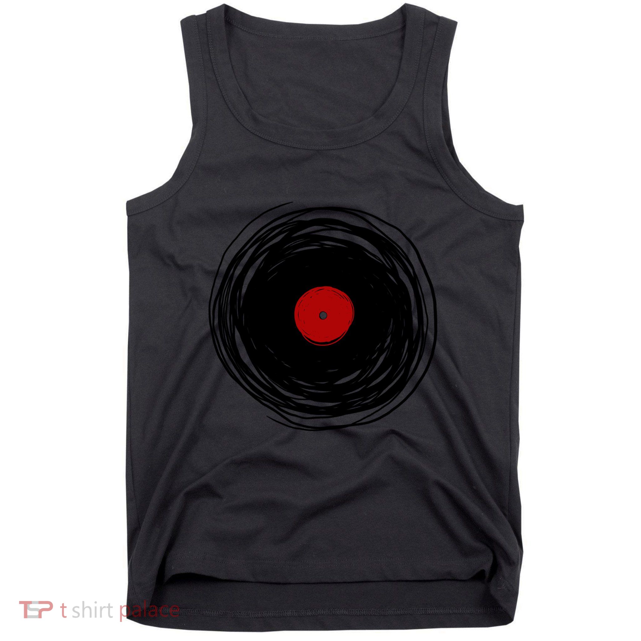 Spinning Within With A Vinyl Record... Tank Top