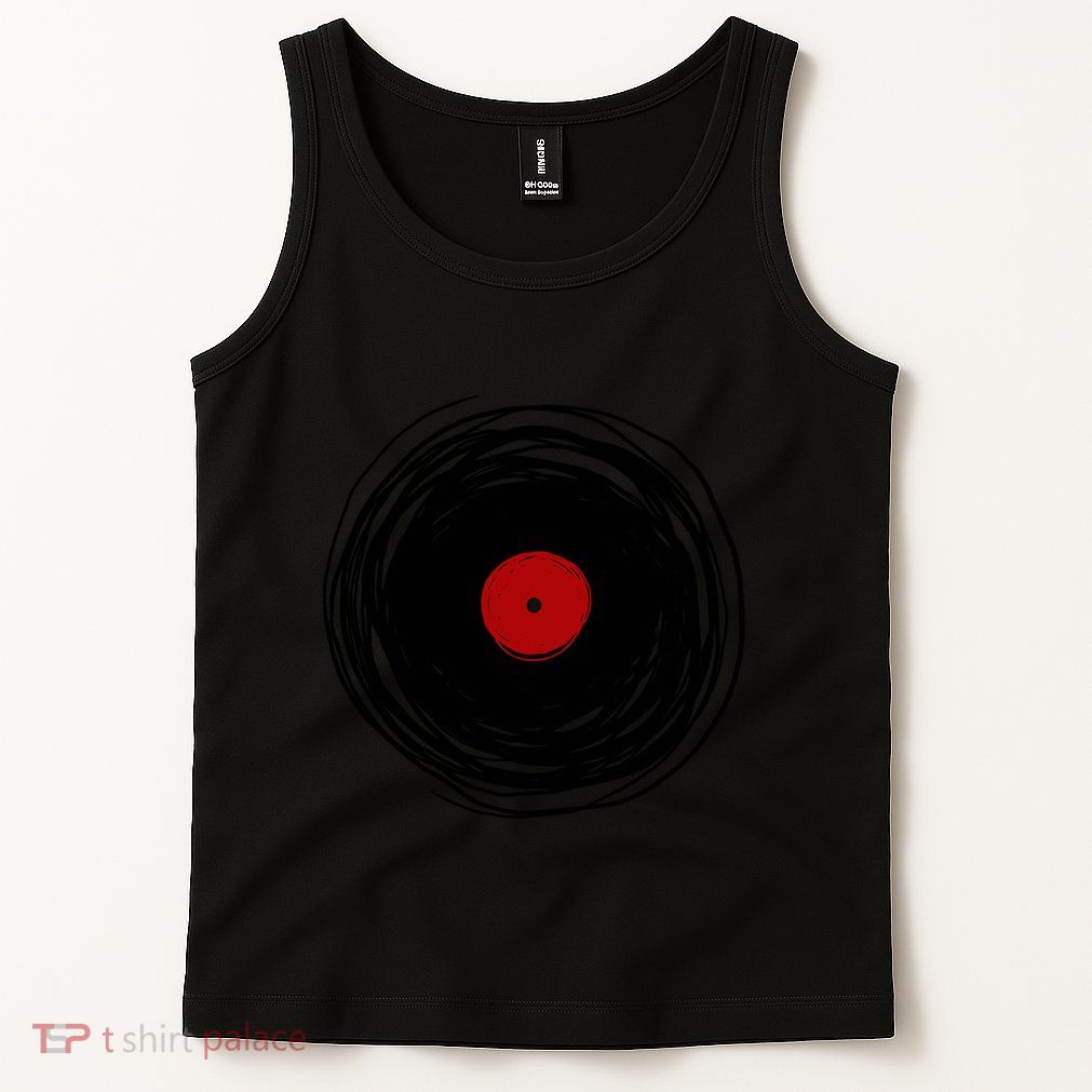 Spinning Within With A Vinyl Record... Tank Top