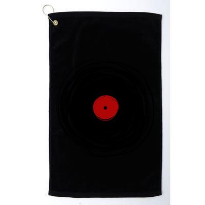 Spinning Within With A Vinyl Record... Golf Towel