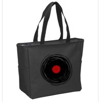 Spinning Within With A Vinyl Record... Zip Tote Bag