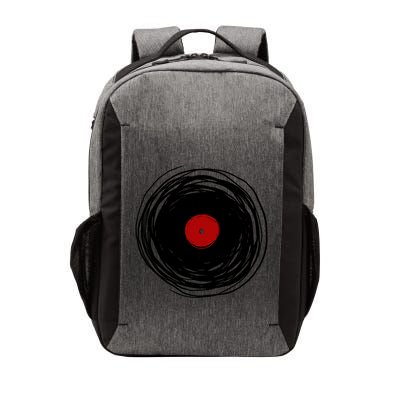 Spinning Within With A Vinyl Record... Vector Backpack