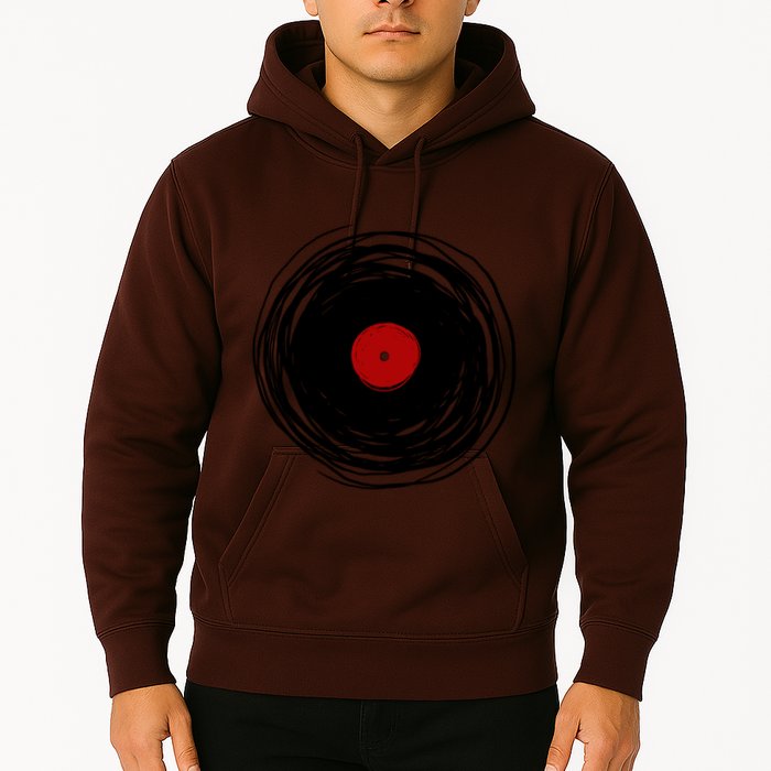 Spinning Within With A Vinyl Record... Hoodie