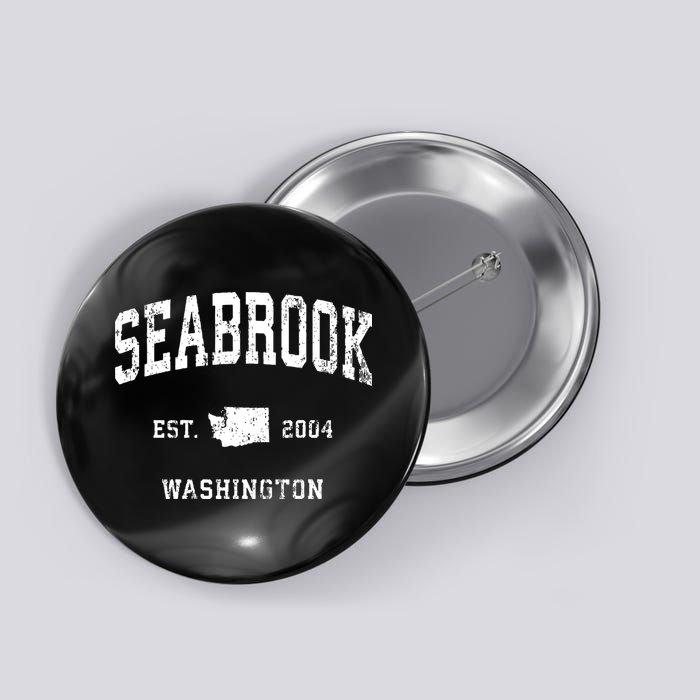 Seabrook Washington Wa Vintage Athletic Sports Button