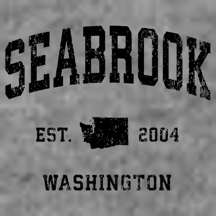 Seabrook Washington Wa Vintage Athletic Sports Sweatshirt