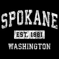 Spokane Washington Wa Vintage Sports Hoodie