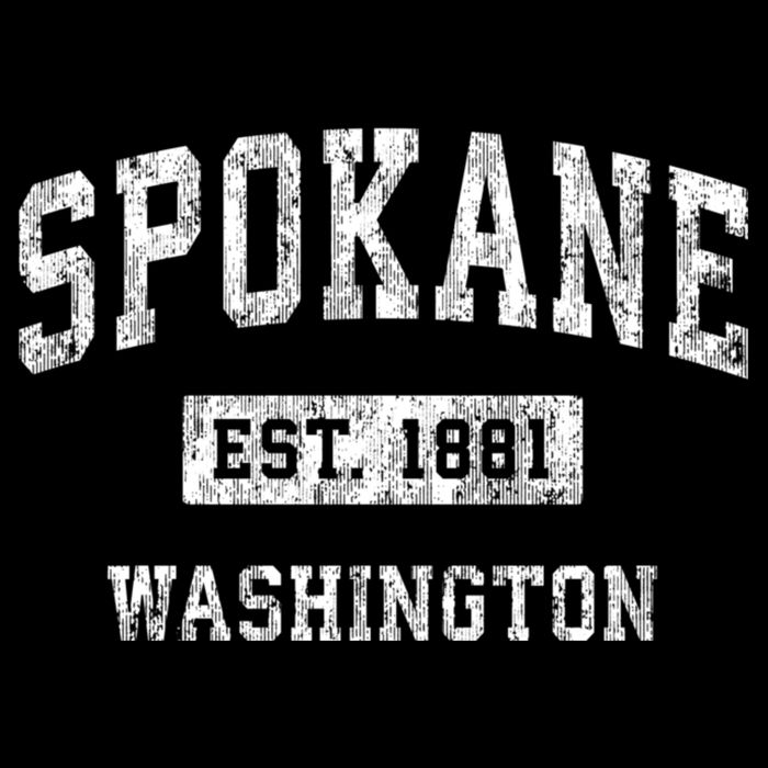 Spokane Washington Wa Vintage Sports Hoodie