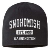 Snohomish Washington Wa Vintage Sports Established Sustainable Beanie