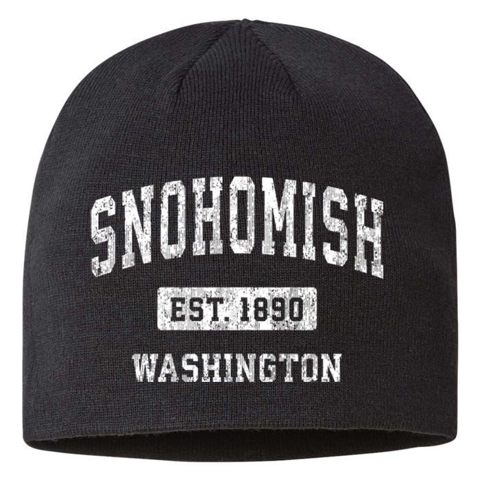 Snohomish Washington Wa Vintage Sports Established Sustainable Beanie