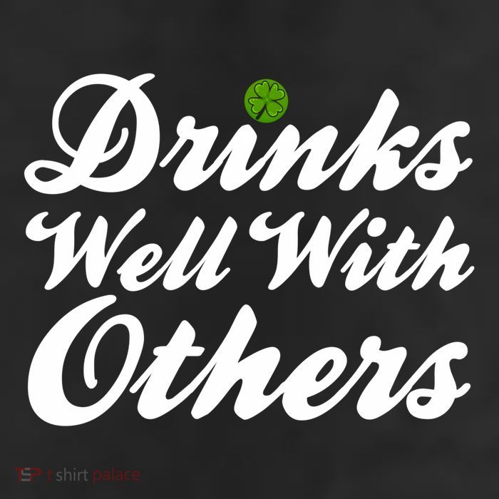 S Well With Others Funny St Patricks Day Meaningful Gift 7 Panel Mesh Trucker Snapback Hat